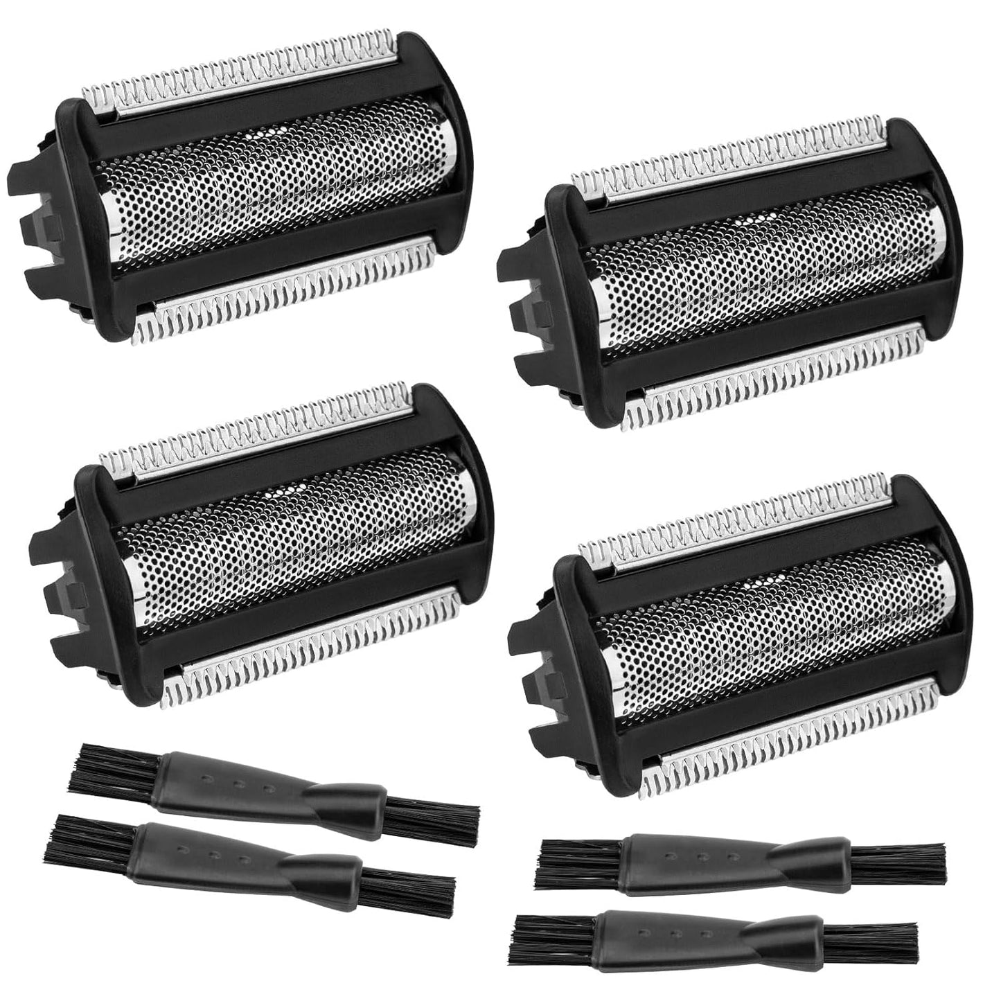 Philips Norelco Bodygroom Replacement Head - 4 Piece Foil & Blade Comb Set for Series 7000 & 5000