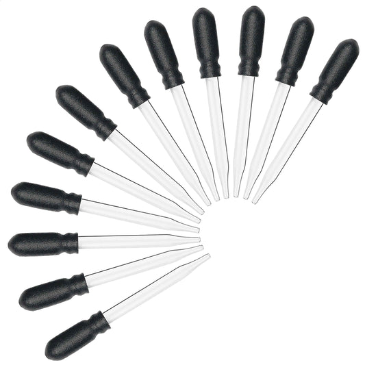 EZY DOSE Ear and Eye Medicine Dropper for Liquid Medicine, 1ml Capacity Glass, Deliver Correct Dose, 12 Count, Convenient and Easy to Use, BPA Free, Made in The USA