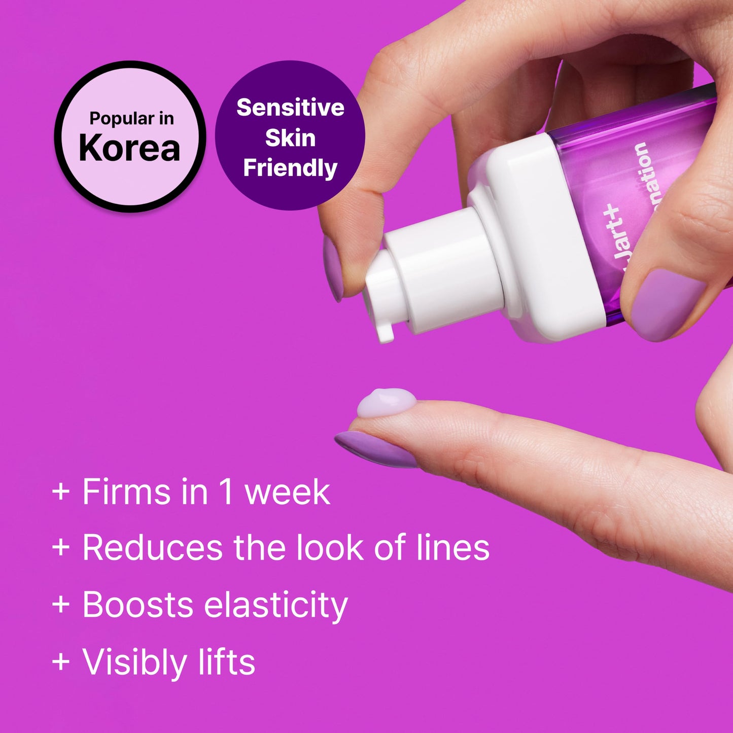 Dr.Jart+ Prejuvenation Firming Bakuchiol Serum with Collagen Peptides | Korean Anti Aging Serum | Sensitive Skin Friendly | Korean Skin Care, 1.69 Fl Oz