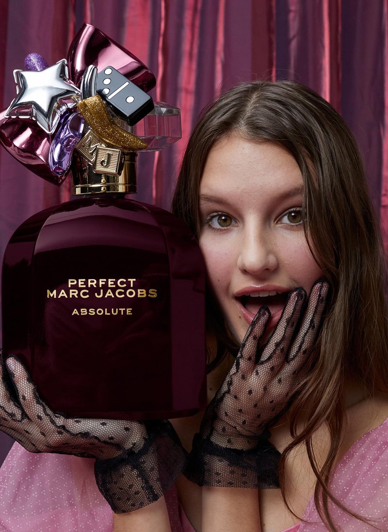 Marc Jacobs Perfect Absolute Eau de Parfum – Ambery Women's Perfume – With Notes Caramelized Fig Accord, Jasmine Absolu & Rich Amber Accord – 1.6oz