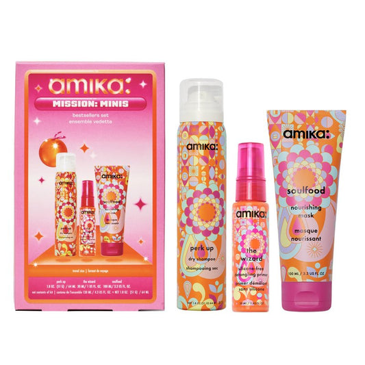 amika mission: minis bestsellers set
