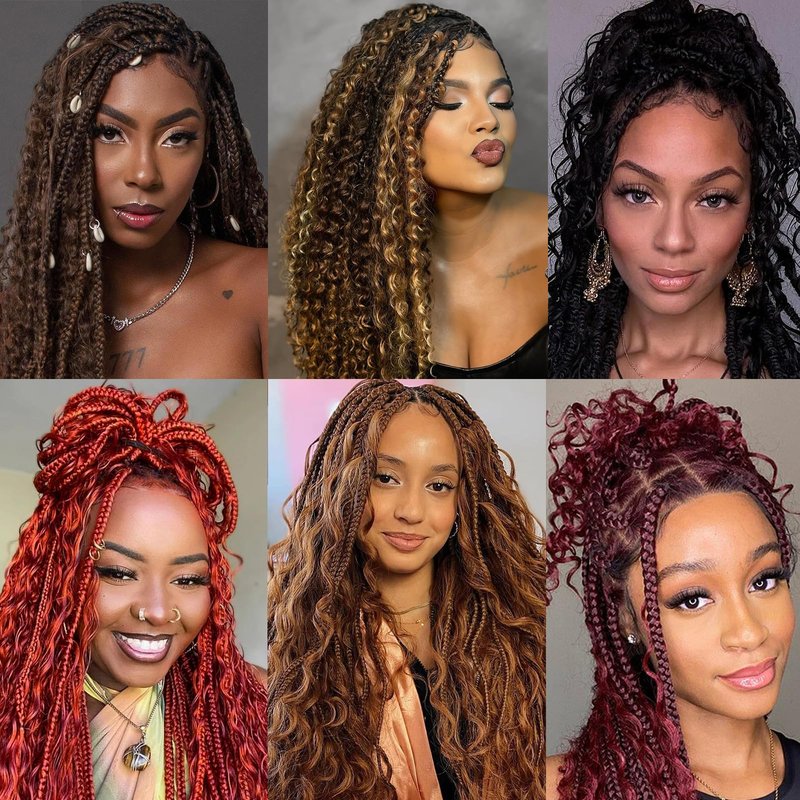 Human Braiding Hair 16 Inch 100g Ombre Highlight Deep Wave Bulk Human Hair for Braids No Weft Curly Bundles Human Hair Extensions for Boho Knotless Braids Wet and Wavy Braiding Hair (4/27)