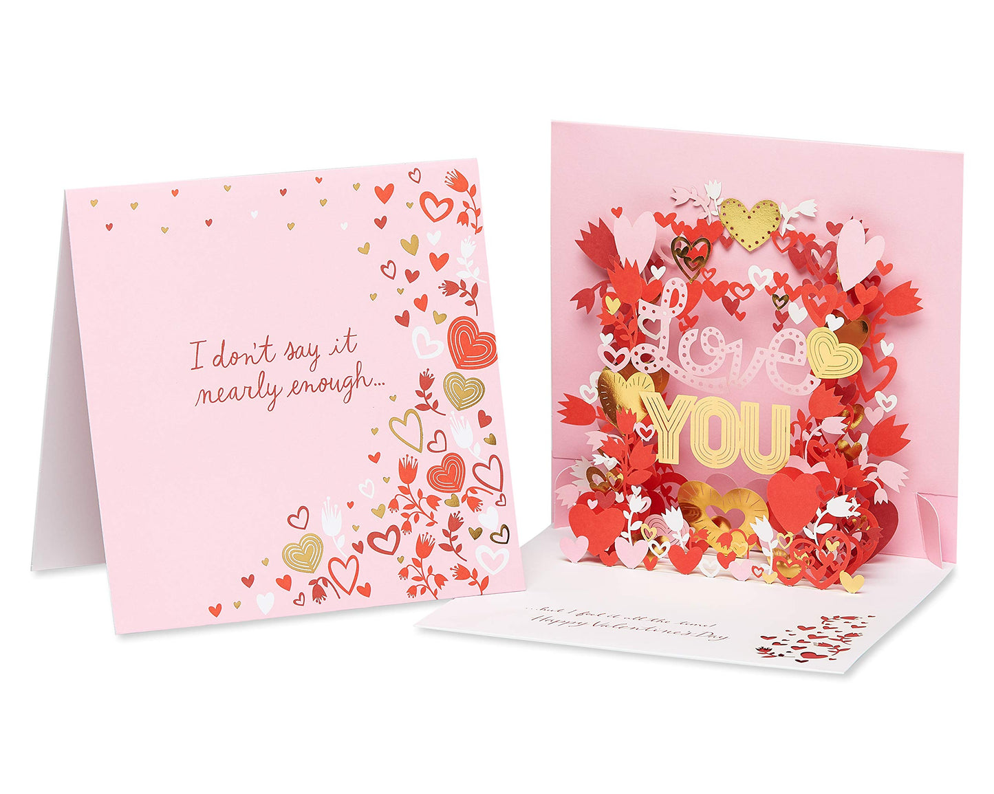 American Greetings Valentines Day Pop Up Card (Feel It All The Time)