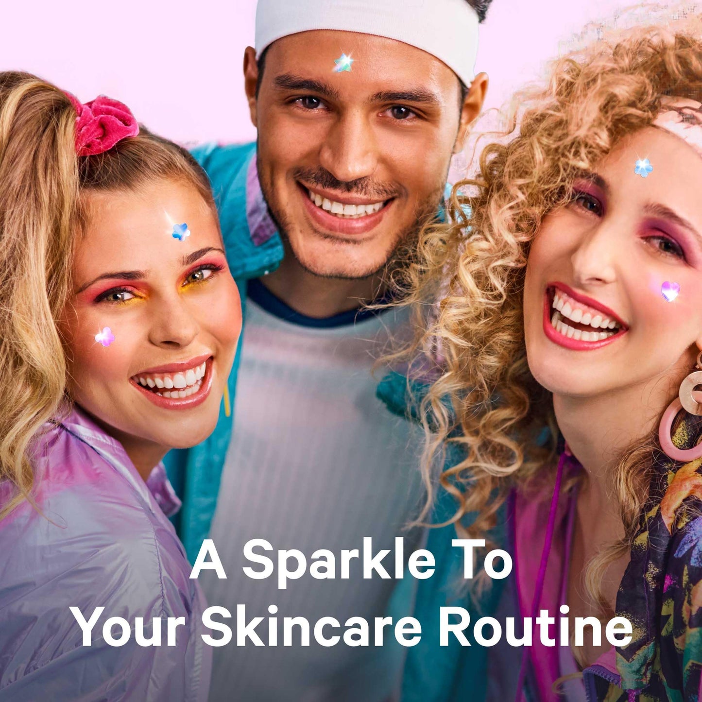 Sosky Hologram Pimple Patches for Face, Hydrocolloid Acne Patches with Salicylic Acid, Cute Star Zit Stickers,Colorful Blemish Covers,144 Count Pink Star Heart Moon Cloud Butterfly Flower