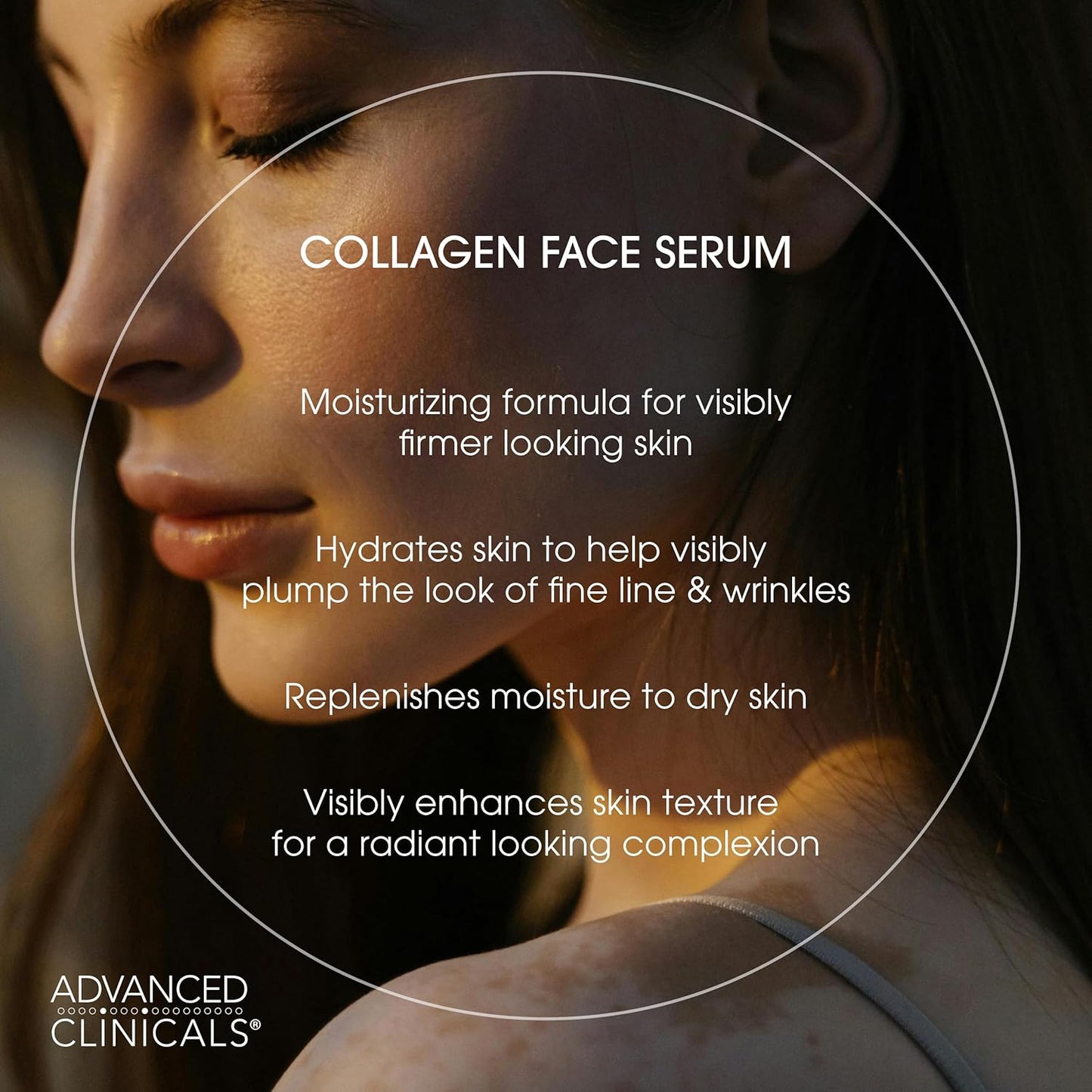 Retinol Serum for Face - Firming Collagen & Vitamin C Skincare Set | 1.75 Fl Oz, 3 Pieces
