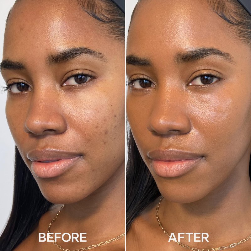 Saie Hydrabeam Under Eye Brightener - Sheer + Hydrating Concealer with Glycerin, Squalane + Cucumber Extract - Brightening Under Eye Concealer + Corrector for Even, Glowing Skin - Shade 7 (0.2 oz)