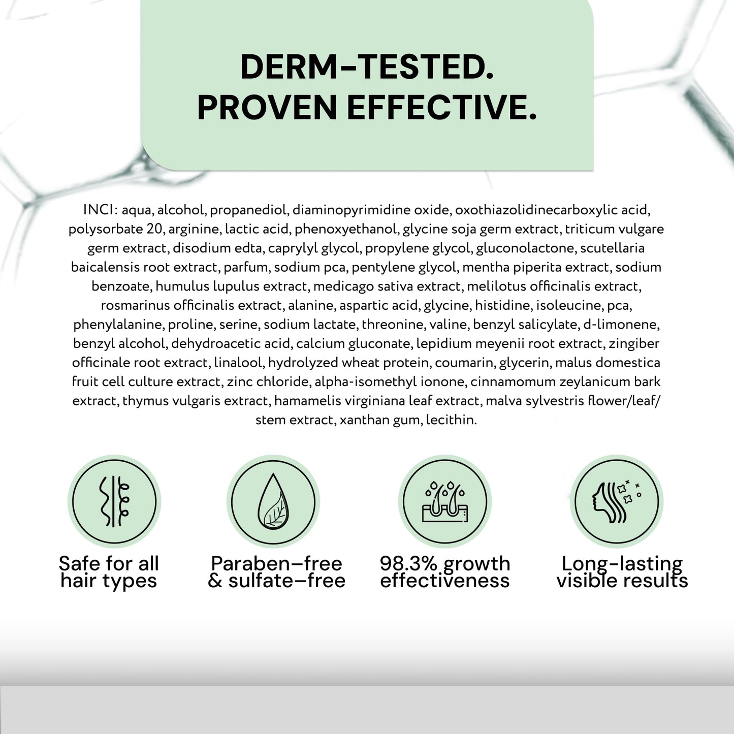 YBERA VELLO SERUM FOR THINNING HAIR with Advanced Technology ALFA-LACTOBABY, Scalp Serum for Hair Growth, Anti Hair Loss, Hair Regrowth for Men and Women, 90ML
