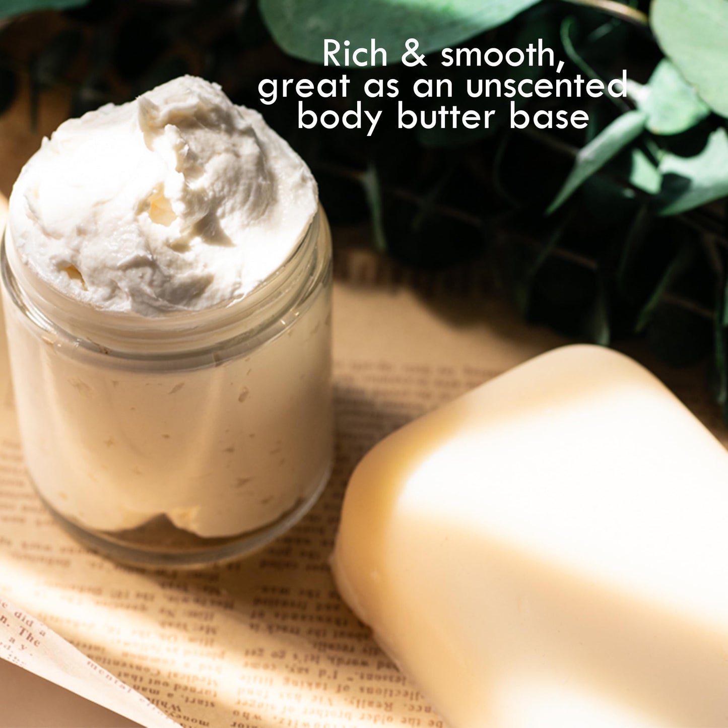 Raw Kokum Butter Unrefined - Body Butter Bar for Soap Making and DIY Lotion, Skin and Hair Products - Pure, Unscented Moisturizer for Skin - Kokum Butter 1 lb Block