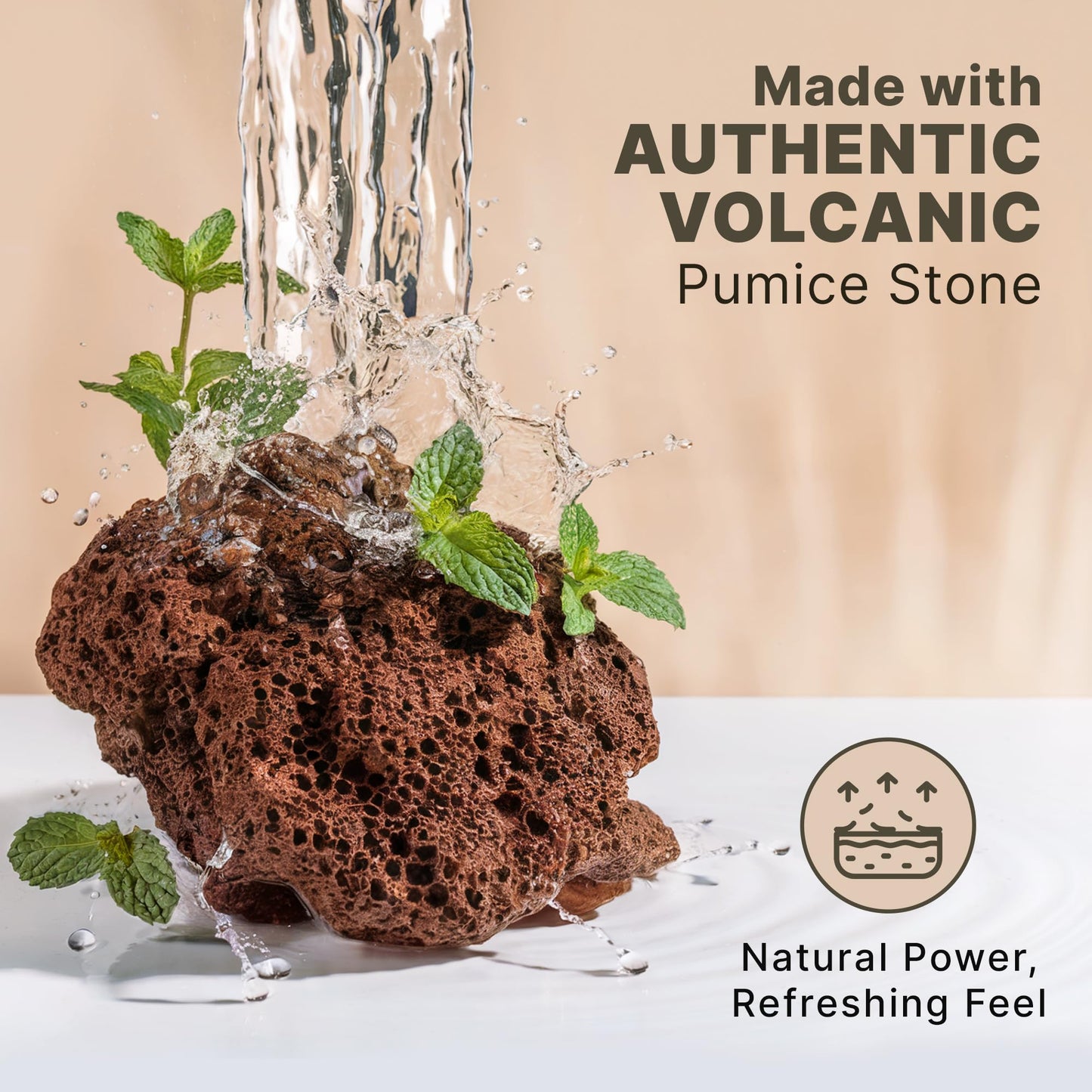 Pumice Stone for Feet - Natural Lava Stone Foot Exfoliator