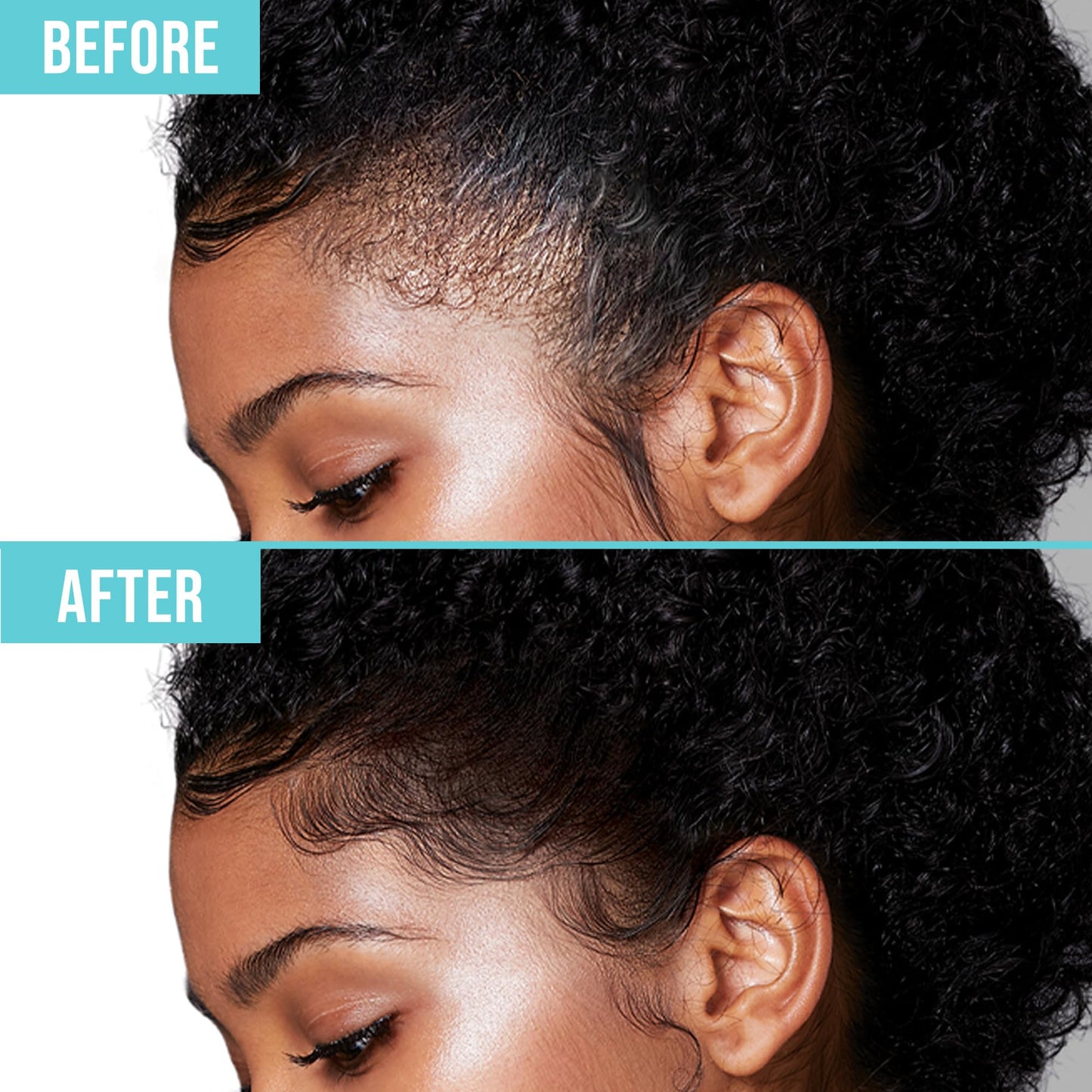 Kiss Colors & Care Maximum Hold Edge Fixer Gel for Curly Hair, Sweet Peach Scent, 1.01 Fl oz/30 ml, Infused with Biotin B7, 24hr Edge Control & Flyaway Hair Tamer, Non-Flaking, Non-Greasy Styling Gel