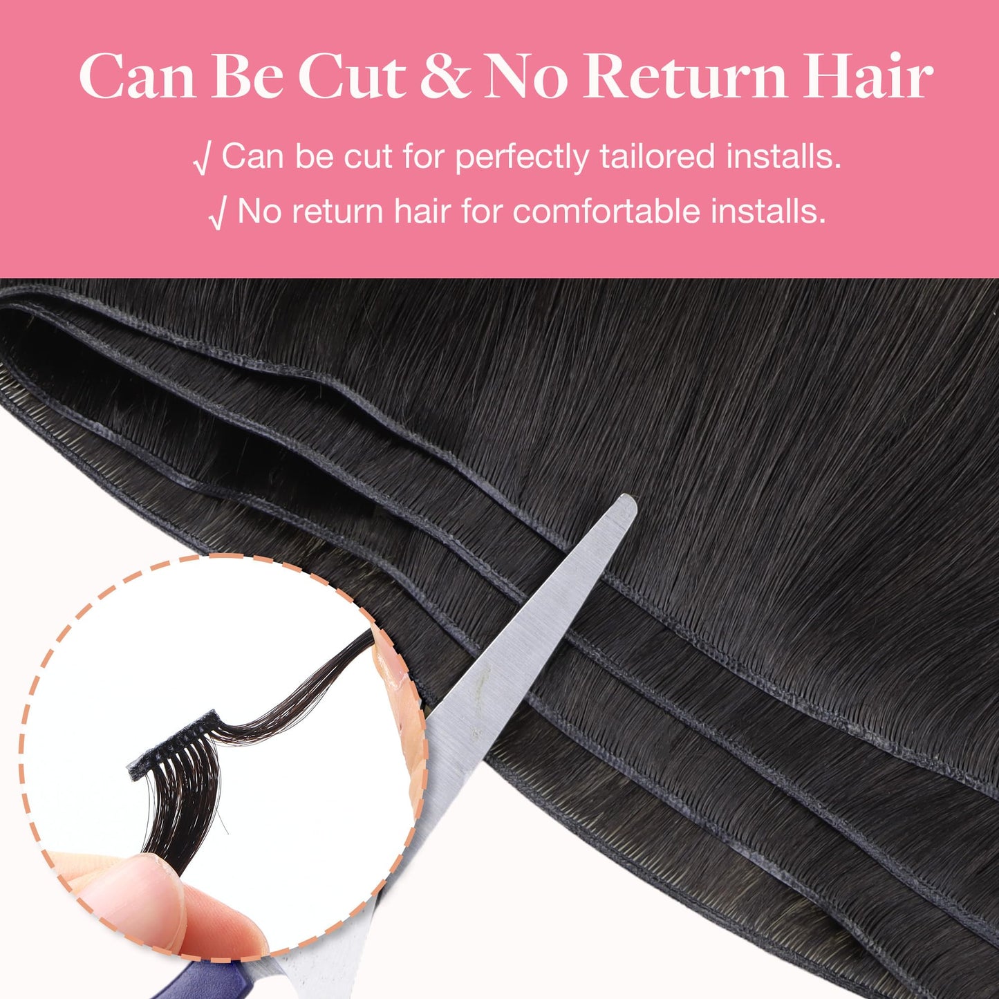 GOO GOO Genius Human Hair Sew-In Extensions, Rooted Remy Weft, 2/6/2 Balayage Dark Brown To Chestnut Brown, 14 Inch, 40g, Hand-Tied