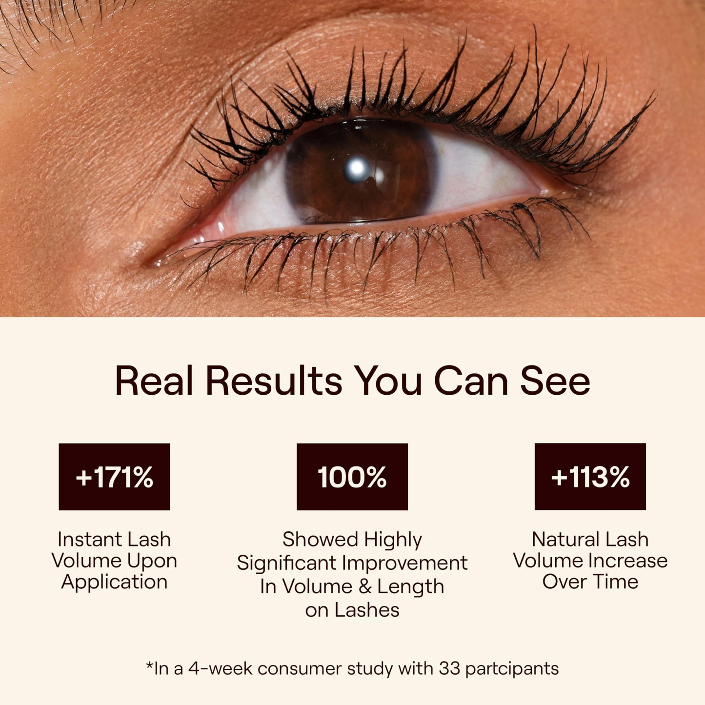 Live Tinted Legacy Lash Volumizing & Lengthening Black Mascara, Full Size