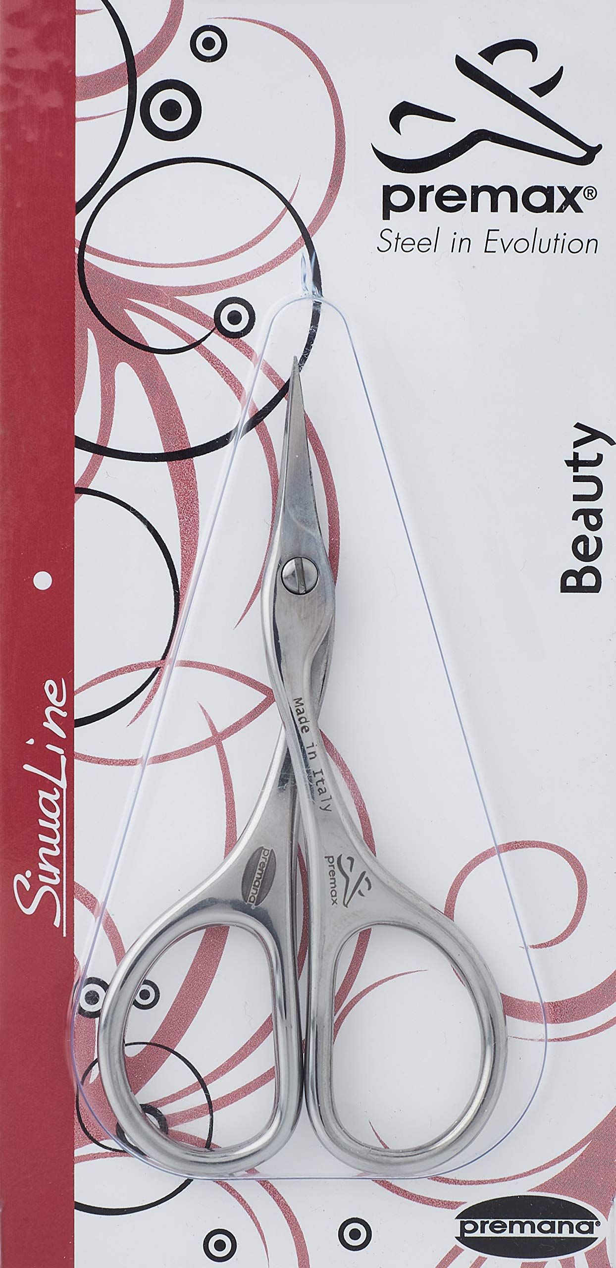 Premax 10963 Cuticle Scissors – Sinua Collection, 1 Piece