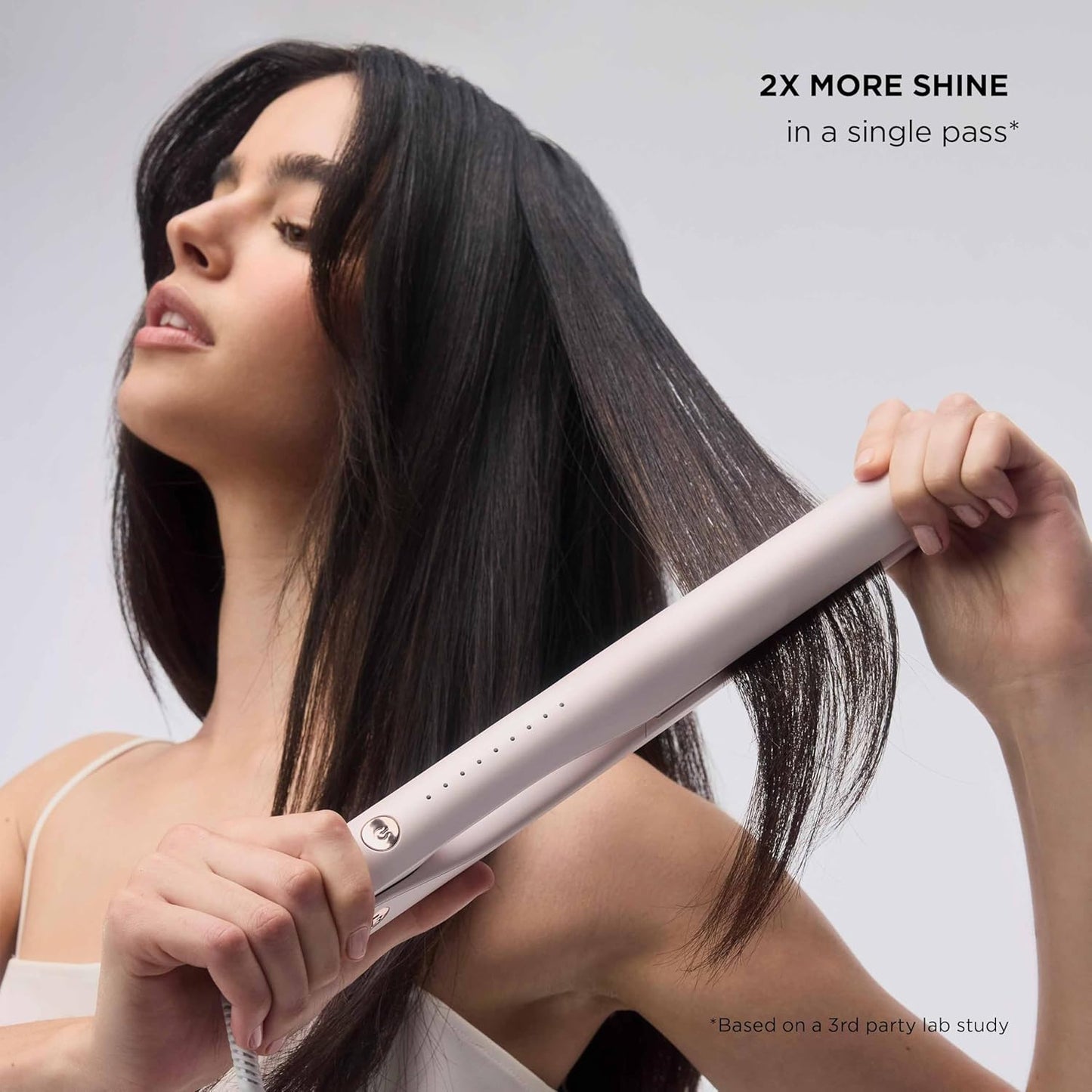 T3 SinglePass Smooth X Flat Iron - Professional Hair Straightener with Extra-Long Ceramic Plates & 9 Heat Settings for All Hair Types