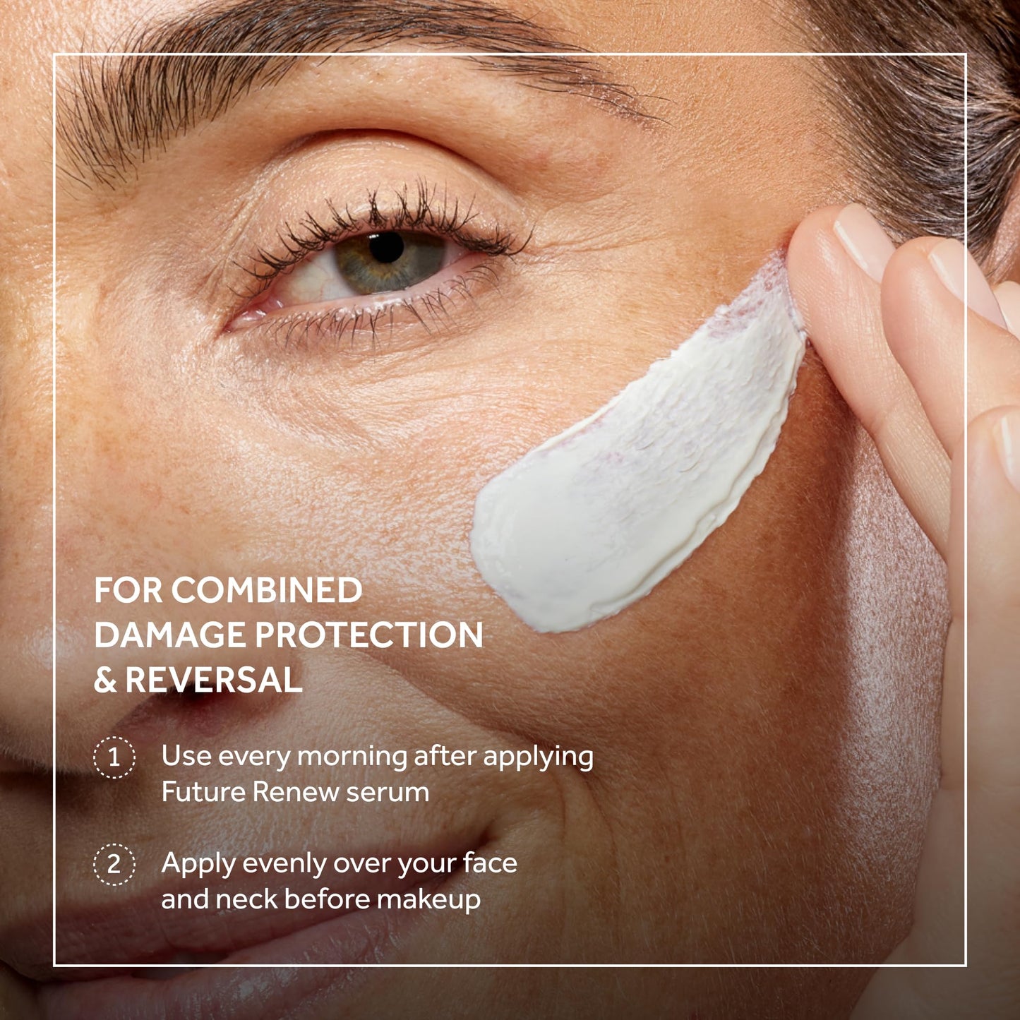 No7 Future Renew Damage Reversal Face Cream with SPF 25 - Anti Aging Face Moisturizer with Skin Firming Benefits - Formulated with Peptide Technology to Protect, Repair & Intensely Hydrate (1.69 Oz)