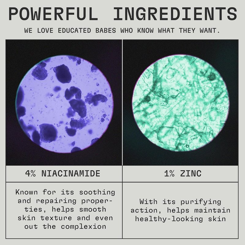Blemish Face Moisturizer with Niacinamide & Zinc PCA - Lightweight Gel Cream | Fragrance-Free, 1.7 Fl Oz