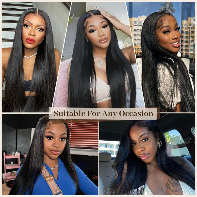 MIRONICA Straight Human Hair One Bundles 22 Inch 12A Brazilian 1 Bundles Human Hair 100% Unprocessed Virgin Hair Double Machin Weft for Black Women Natural Black Color Hair Extensions