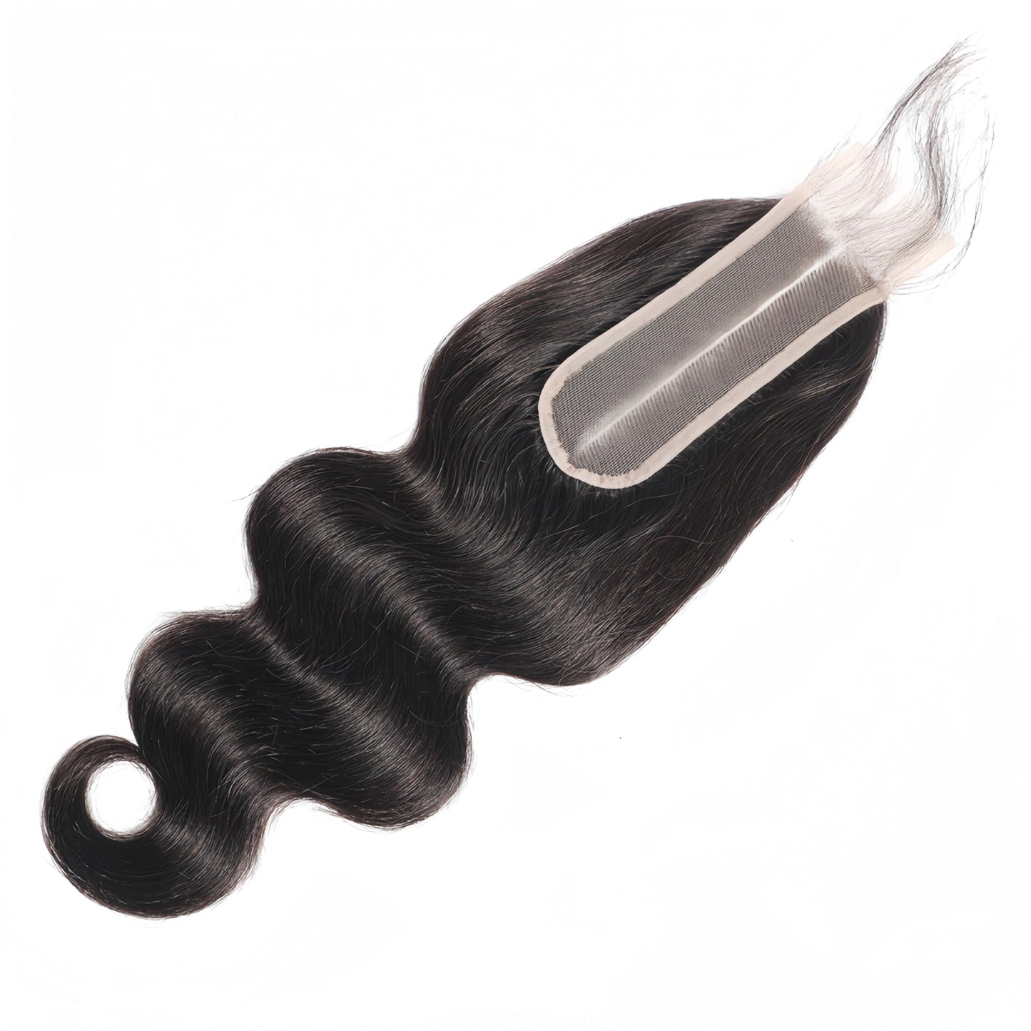 Czrleaty Brazilian 2x6 HD Lace Closure with Baby Hair Deep Middle Part 2x6 Closure Human Hair Body Wave (20")