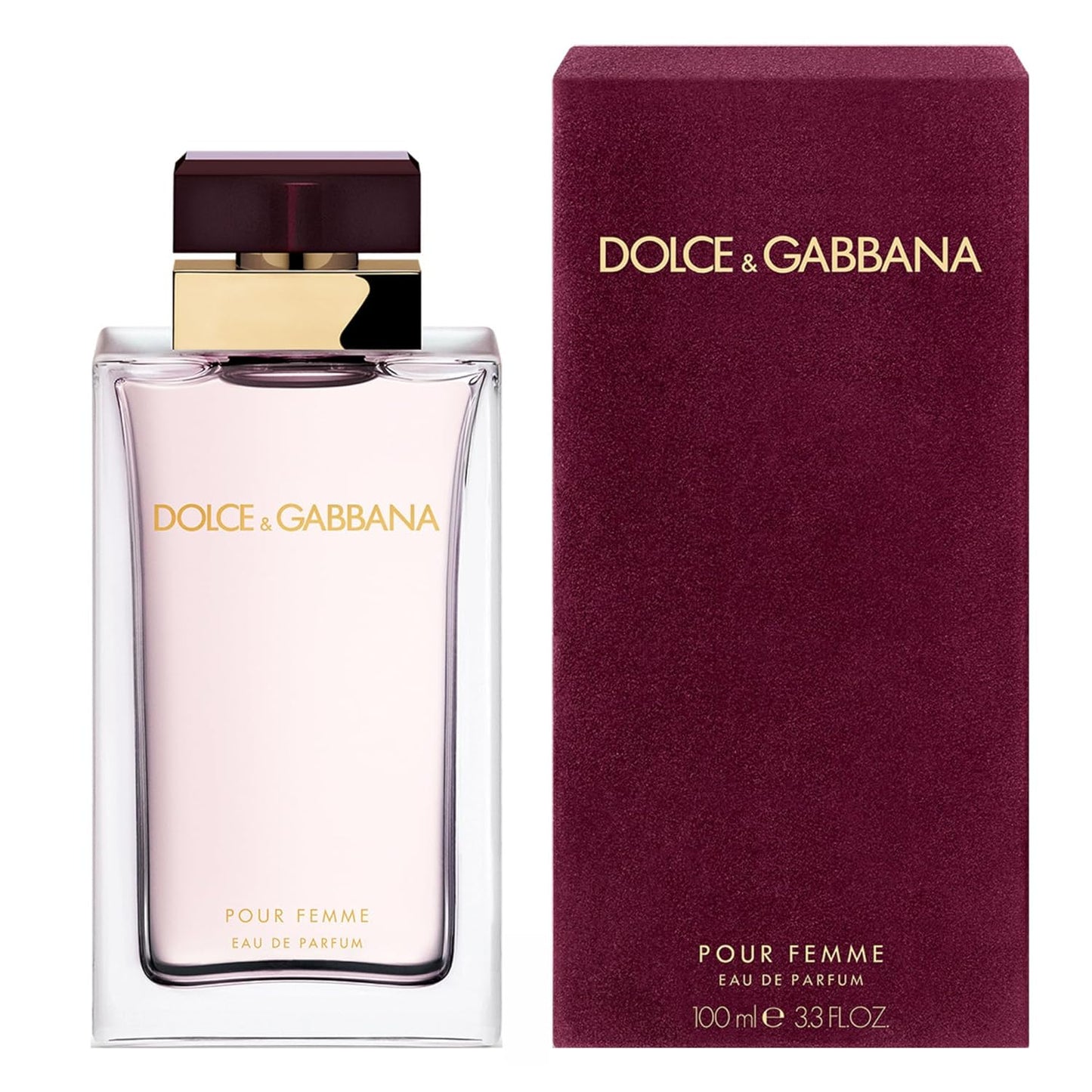 Dolce&Gabbana Pour Femme Eau De Parfum Spray for Women - 100 ml | Elegant Floral Fragrance
