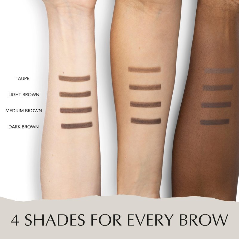 Xtreme Lashes Arch Defining Brow Pencil, Dark Brown, Waterproof, Smudge-Proof, Long-Lasting Makeup, Vegan, Angled Tip Eyebrow Pencil with Spoolie Brush
