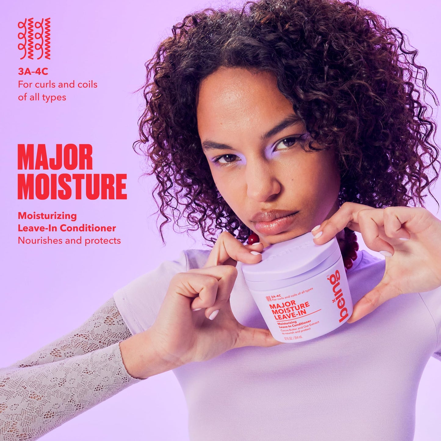 being MAJOR MOISTURE Moisturising Leave-In Conditioner 354mL(Pack of 2)