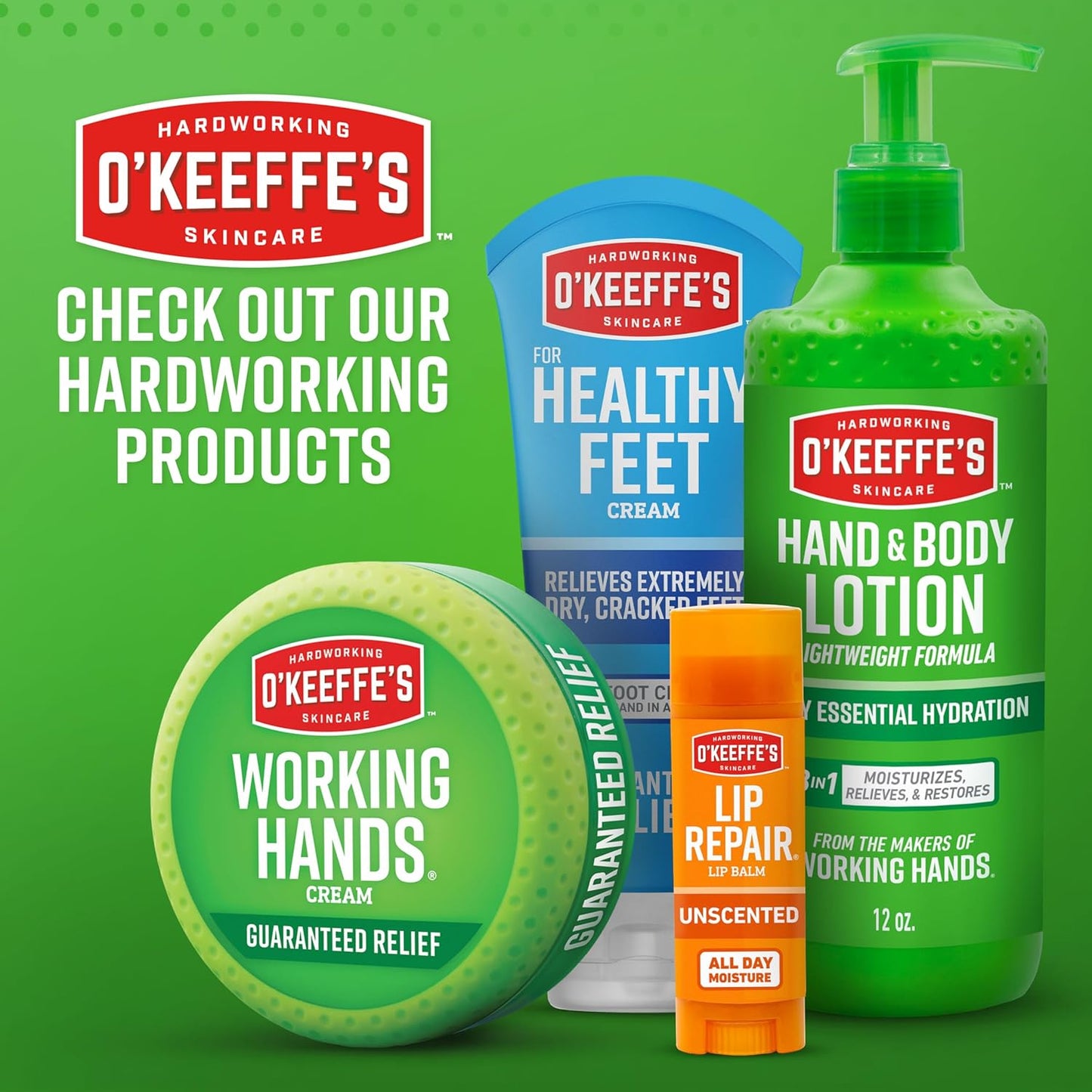 O'Keeffe's Working Hands Night Treatment Cream - Repair Dry, Cracked Skin | 7 oz Tube (2 Pack)