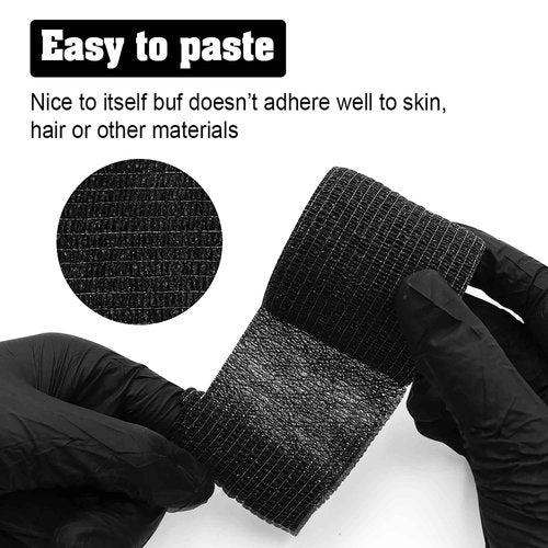 Large Pen Machine Covers with Grip Tapes - Rayyl 400pcs Tattoo Pen Covers and 6pcs Tattoo Grip Tape Tattoo Machine Bags Tattoo Pen Sleeves Combination Tattoo Supplies