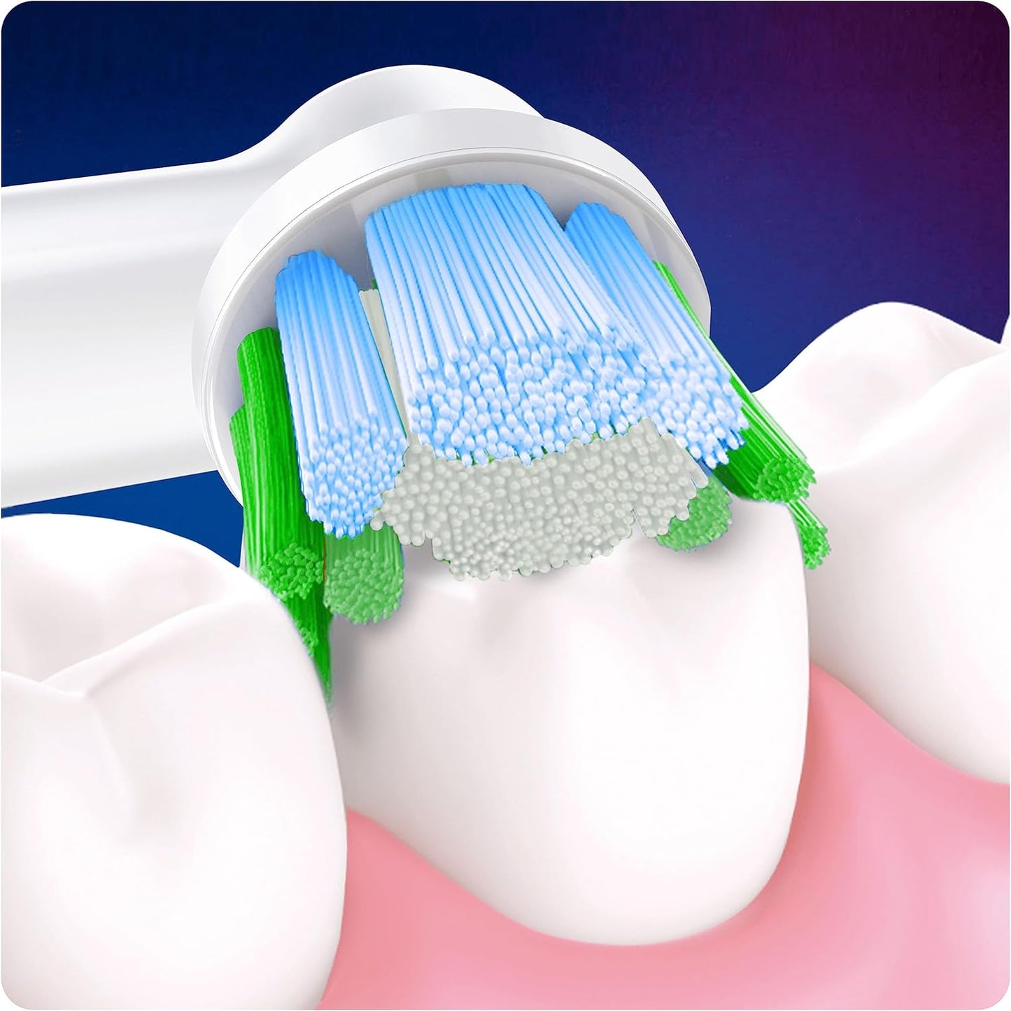 Oral-B Precision Clean Brush Heads - CleanMaximiser Bristles | Pack of 8