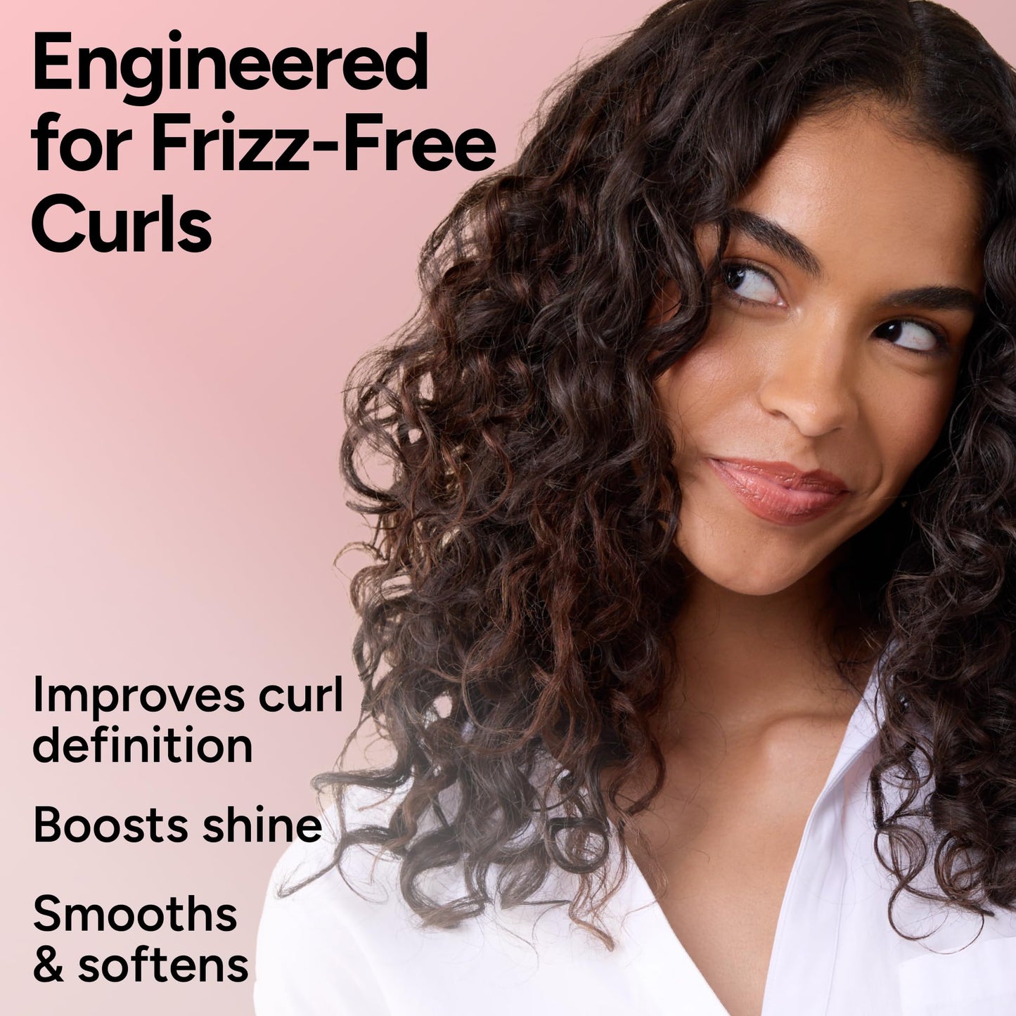 Ouidad Advanced Climate Control Heat & Humidity Styling Kit, Anti Frizz Curly Hair Products to Lock in Moisture & Block Humidity, Flexible, Long-Lasting Hold, No Parabens & Sulfates