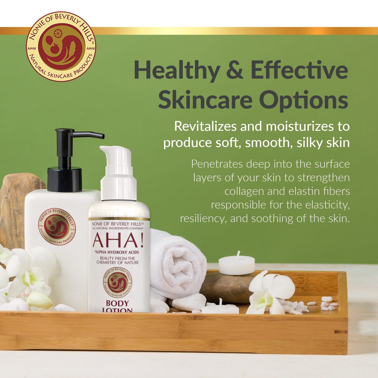 Nonie AHA Body Lotion - All Skin Types/All Natural
