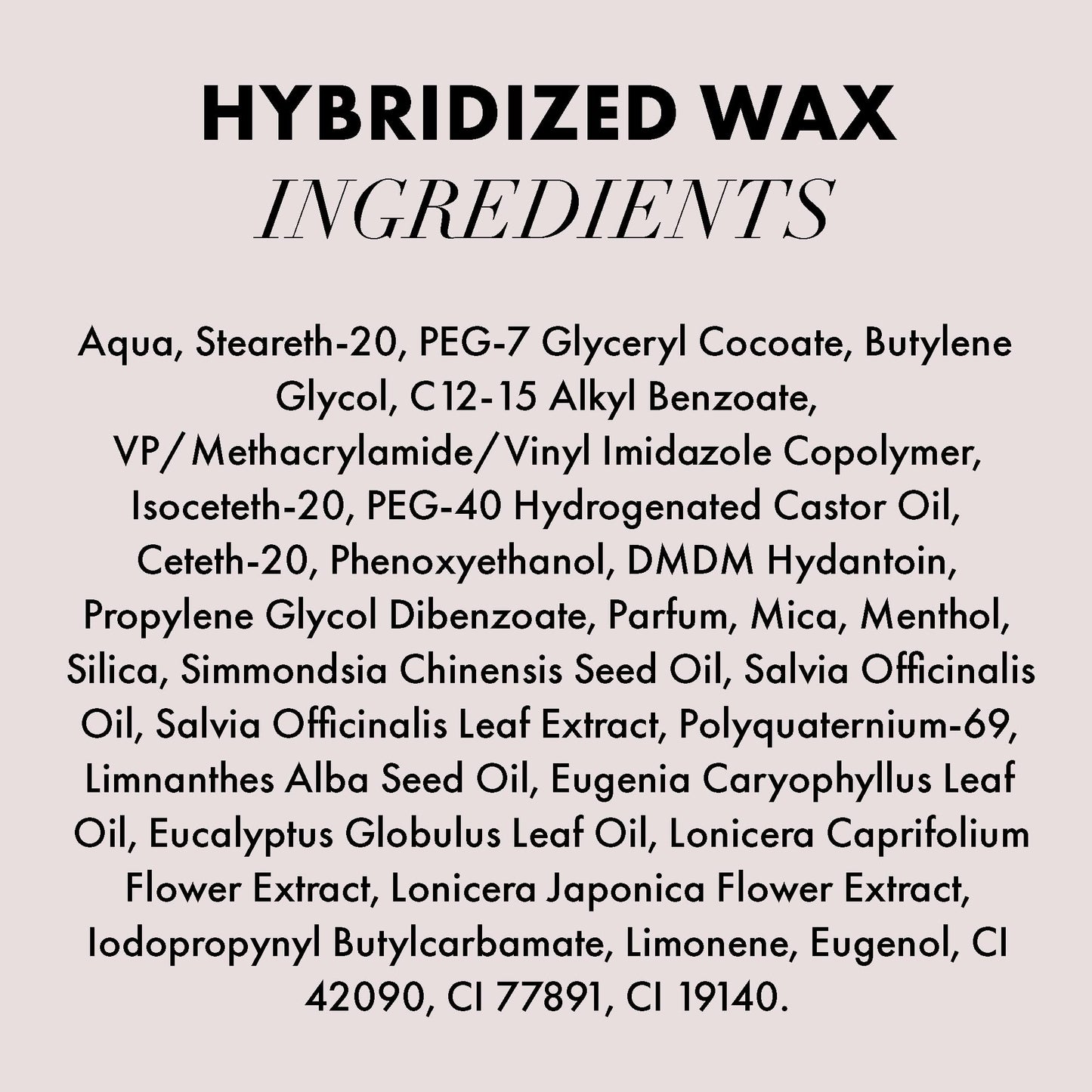 Hanz de Fuko Hybridized Wax – Medium Hold, Satin Shine – Men’s Hair Styling Wax, 2 oz