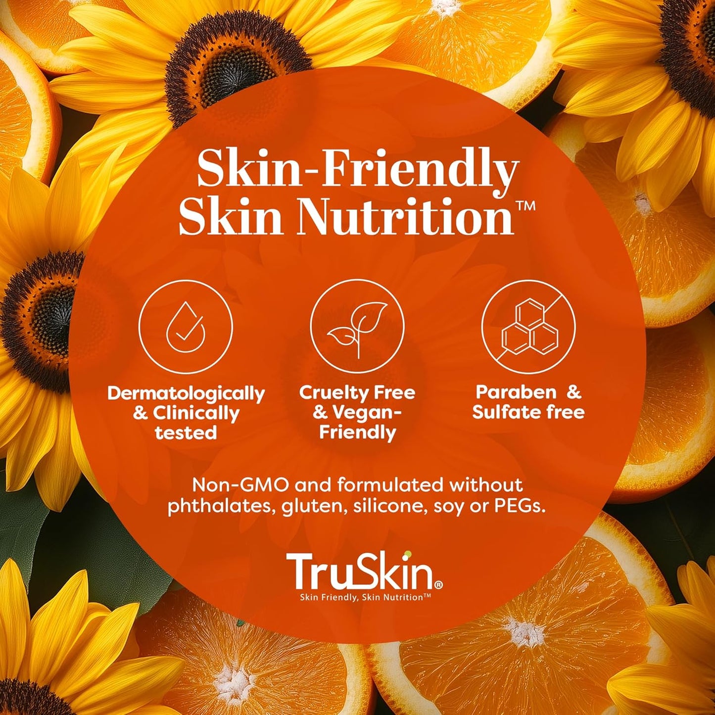 TruSkin Sunscreen Serum - SPF 30 Tinted Mineral Face Serum with Zinc Oxide | Lightweight, Sheer Finish, 1 fl oz