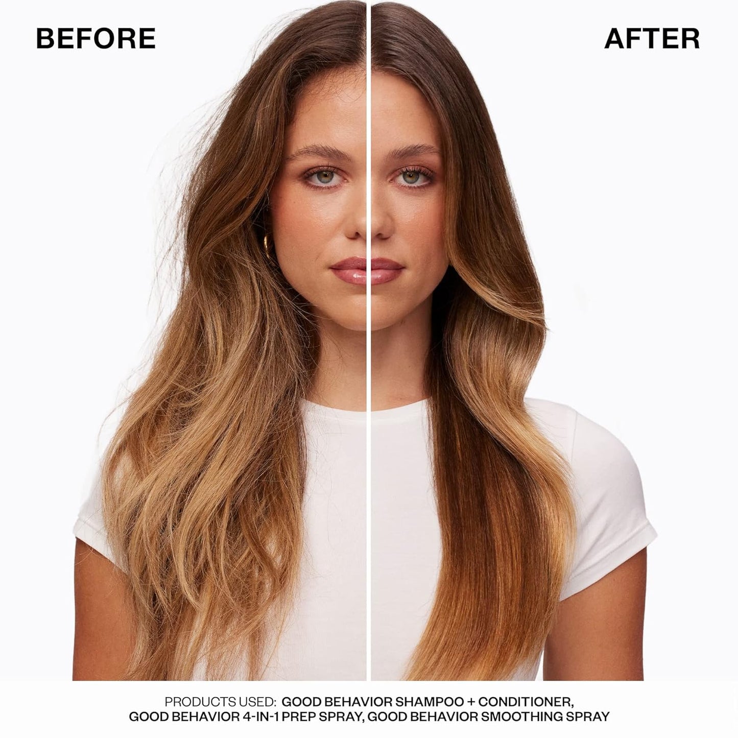 IGK Good Behavior Ultra Smooth Shampoo - Frizz Control & Hydration | Vegan & Cruelty-Free | 8 Oz