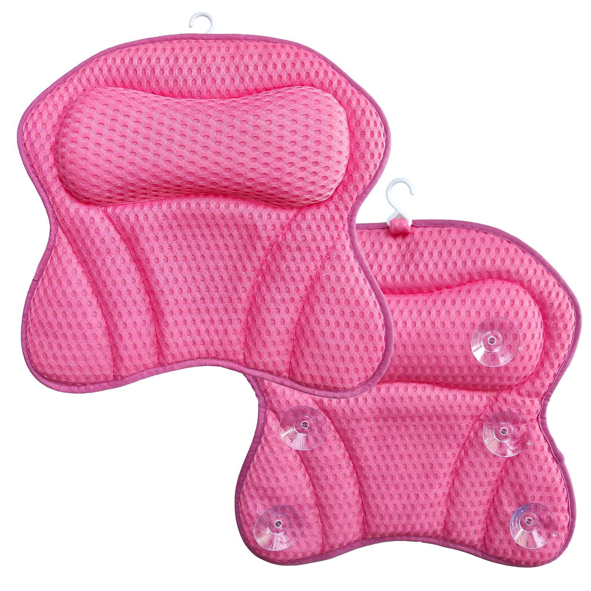 Bath Pillow for Tube - Relaxing Bath Pillows for Head and Neck, Relaxation Gifts for Women, Bathtub Pillow with Suction Cups, Spa Day Essentials, Bath Tub Accessories