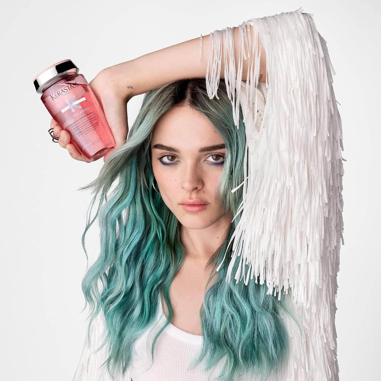 Kerastase Chroma Absolu Shampoo - Nourishing Formula for Damaged Color-Treated Hair | Medium to Thick Hair with Lactic Acid
