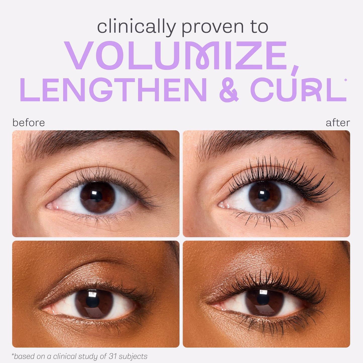 tarte tartelette tubing mascara – Lash Extensions in a Tube, Easy-to-Remove Eye Makeup, Clinically Proven to Volumize & Curl, 24Hr Smudge-Proof Longwear, Vegan & Cruelty-Free, travel size, brown