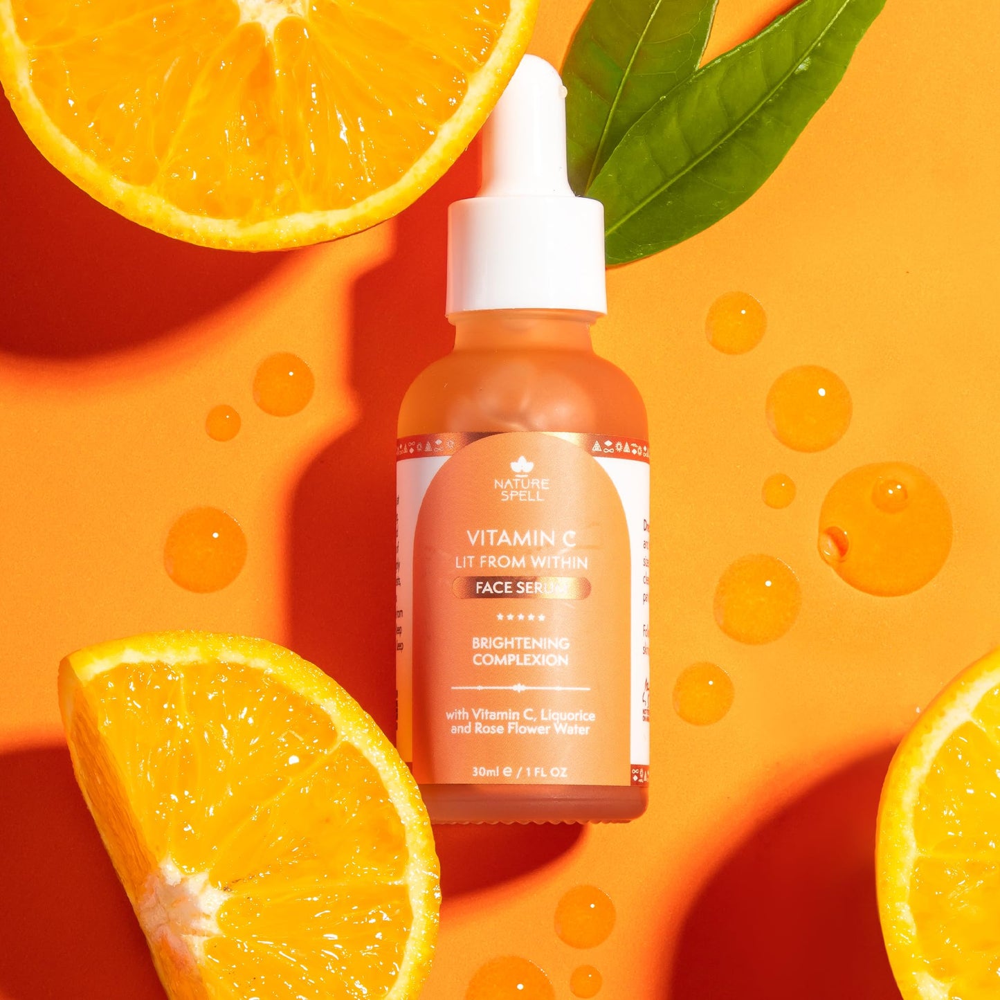 Nature Spell Vitamin C Face Serum, Reduces Signs of Aging, 1 fl oz