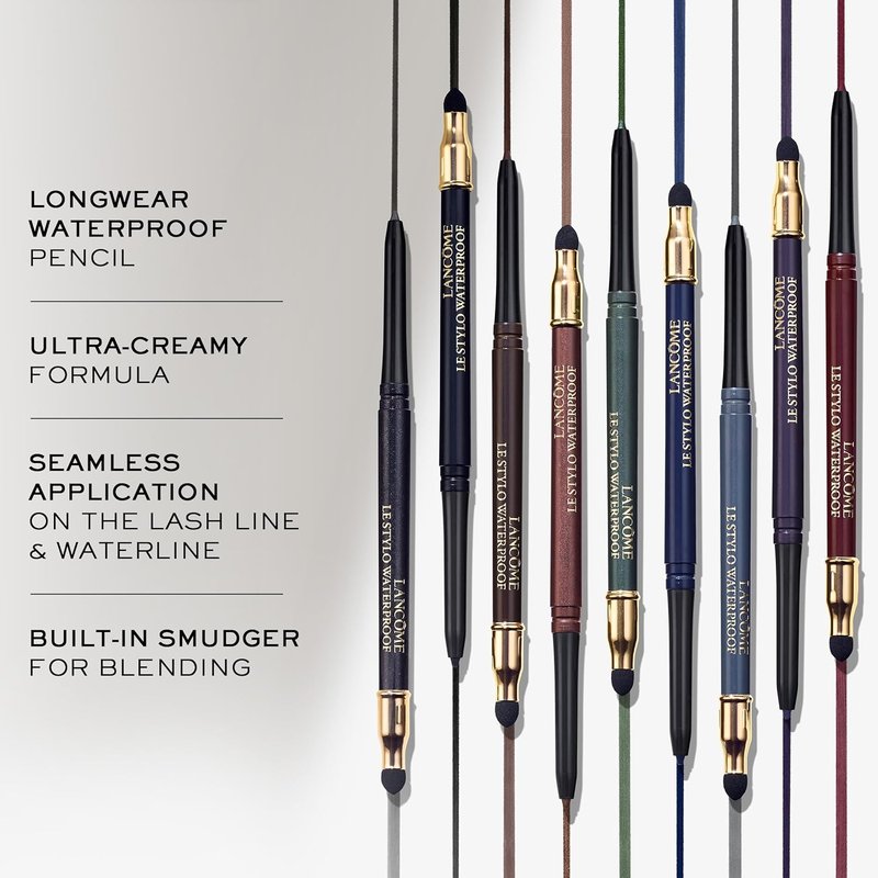 Lancôme Le Stylo Waterproof Eyeliner - Long-Lasting Formula | Smudge-Proof, Easy Application