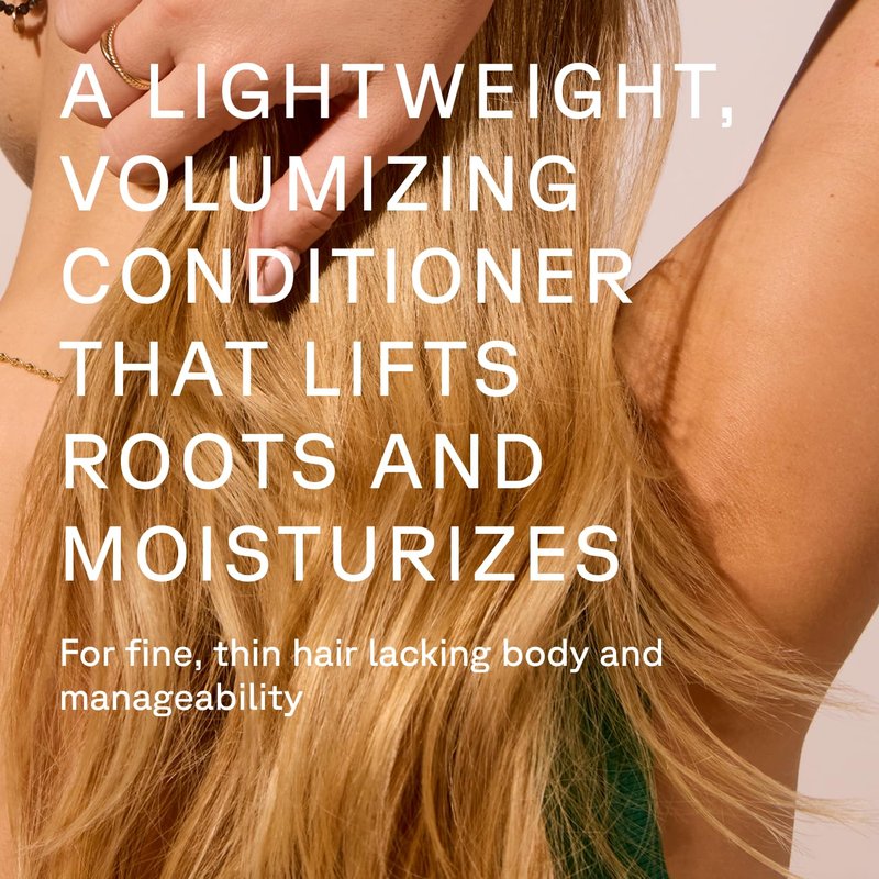 Acure Vivacious Volume Conditioner - Lightweight Volumizing Conditioner for Fine, Thinning Hair | 8 fl oz