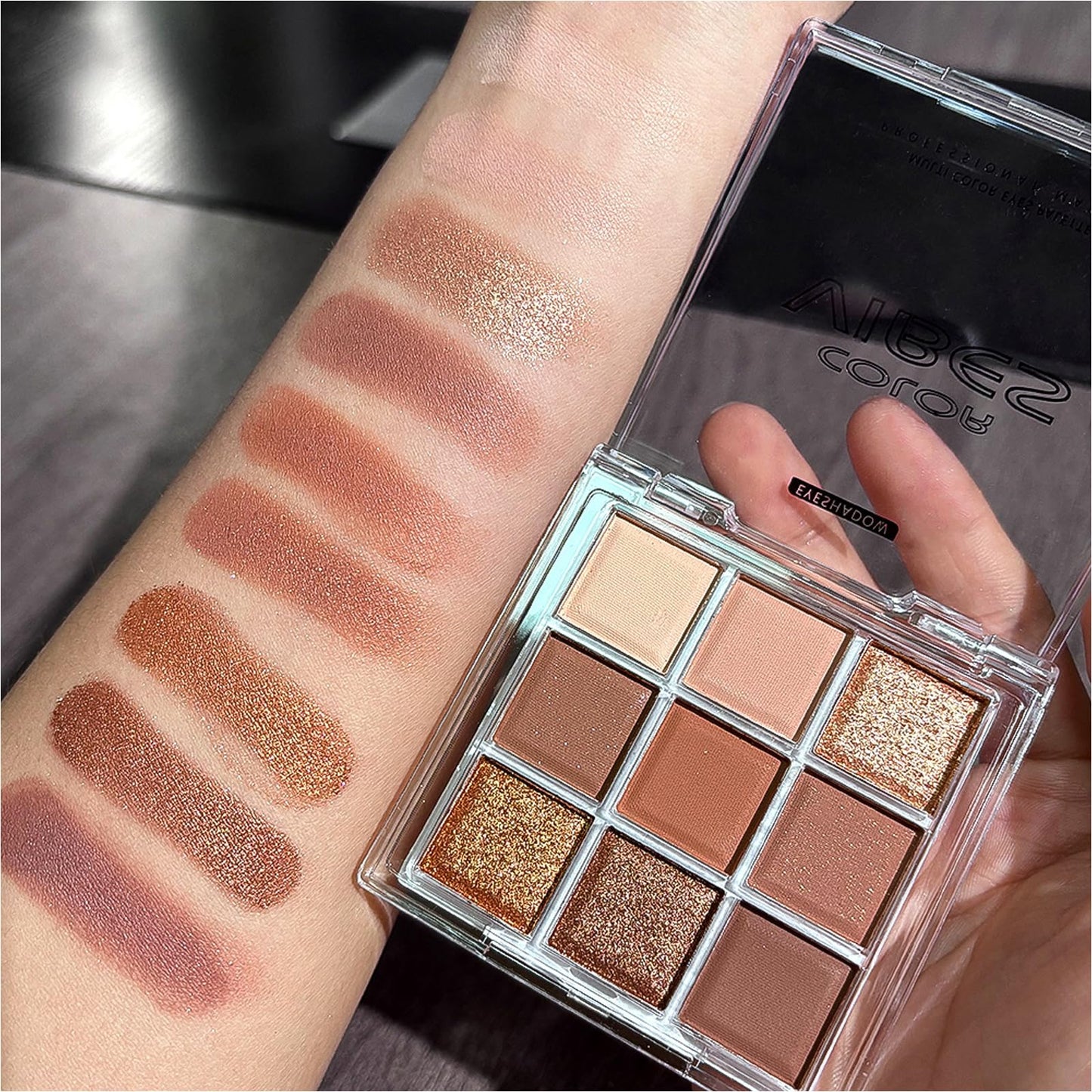 COOL STORY 45 Colors Eye Shadow Palette Makeup Colorful Glitter Rainbow Shimmer Matte Diamond 3 Palettes Book Paleta de Sombras de Ojos