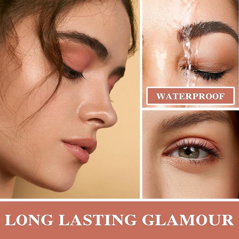 Naked Nude Eyeshadow Palette - 12 Blendable Matte & Shimmer Shades | Long-Lasting Waterproof Makeup