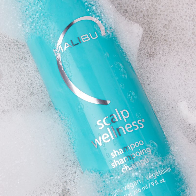 Malibu C Scalp Wellness Hair Shampoo - Sulfate-Free & Moisturizing Shampoo - Nourishing Scalp Care with Sulfate-Free Surfactant Technology (9 oz)