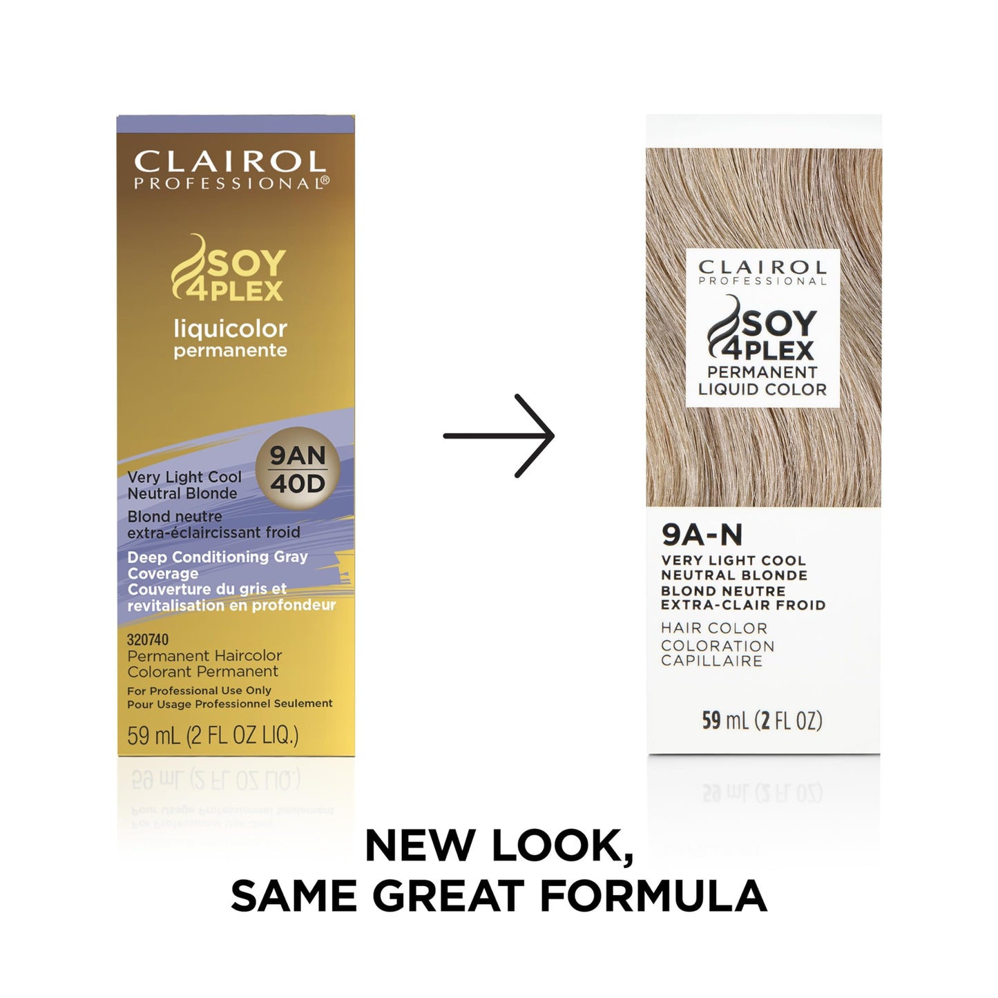 Clairol Professional Permanent Liquid Color for Ultra Light Blonde Hair
