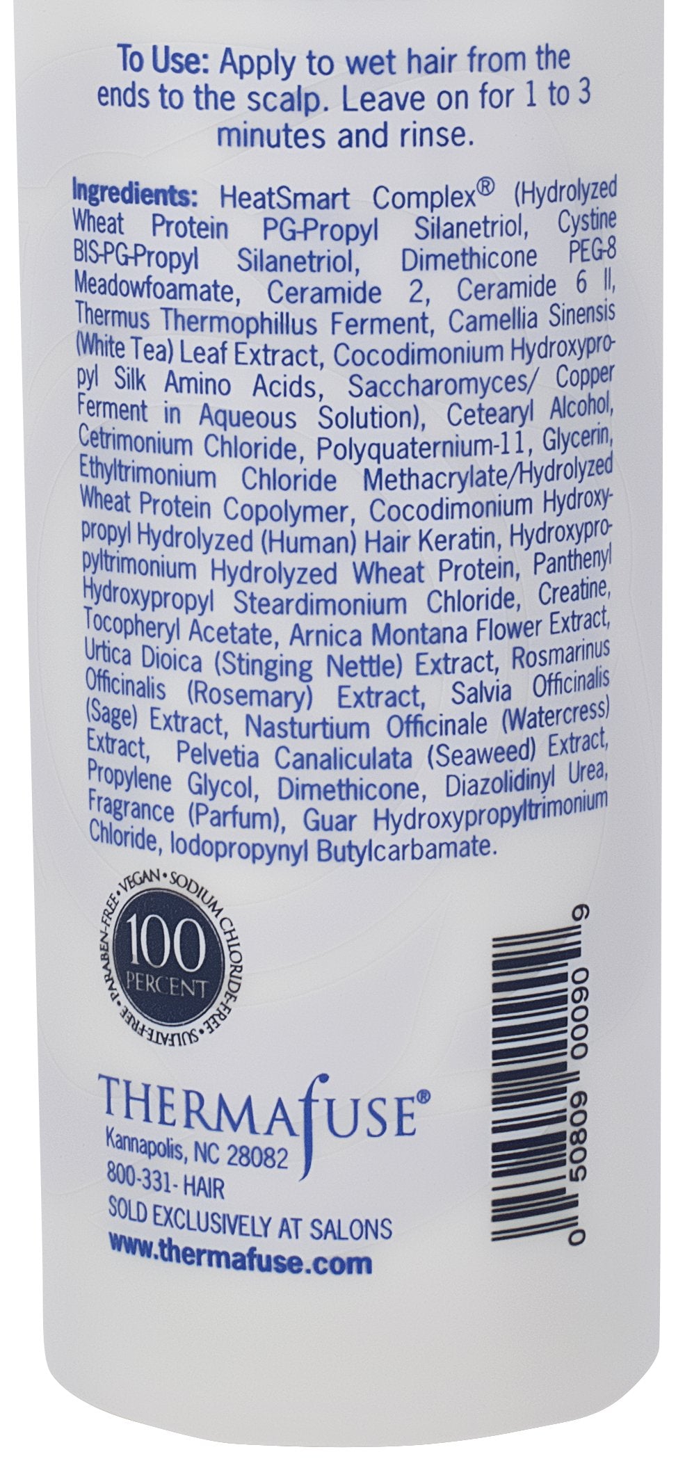 Thermafuse Volume Condition (33.8 oz) Body Building, Volumizing, Repairing, Weightless, Nourishing Conditioner That Seals & Increases Shine For Thin, Thinning, Fine & Normal Hair Types