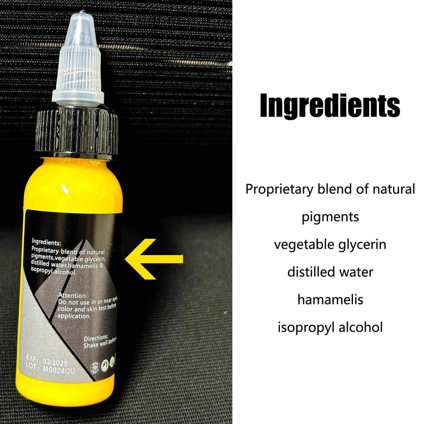 Mummy Tattoo Ink Color Evenly Long Lasting Vibrant and Bright, No Irritation Tattoo Ink(8oz)