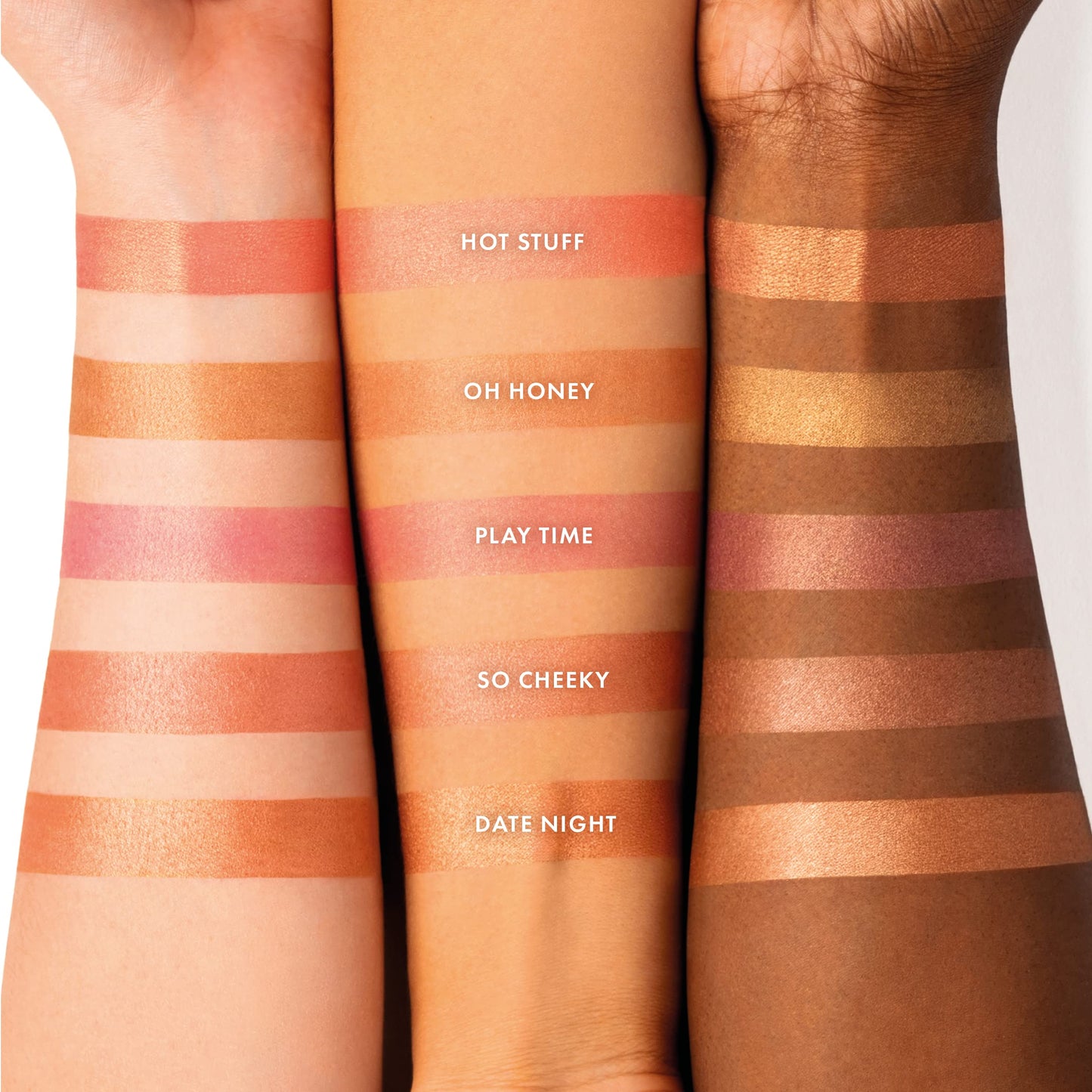 ICONIC LONDON Kissed by the Sun | Multi-Use Blush, Bronzer, & Highlighter, For All Skin Types, Cruelty-Free, Vegan Makeup, (Play Time) 0.17 oz