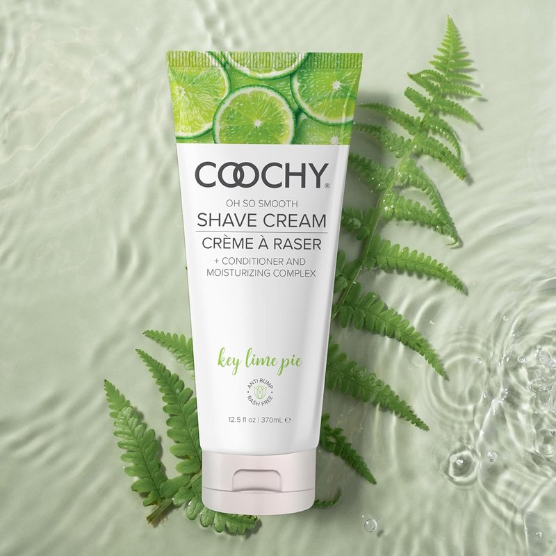 Coochy Shave Cream - Gentle Moisturizing Shave Lotion for Intimate Areas | Key Lime Pie, 32 oz