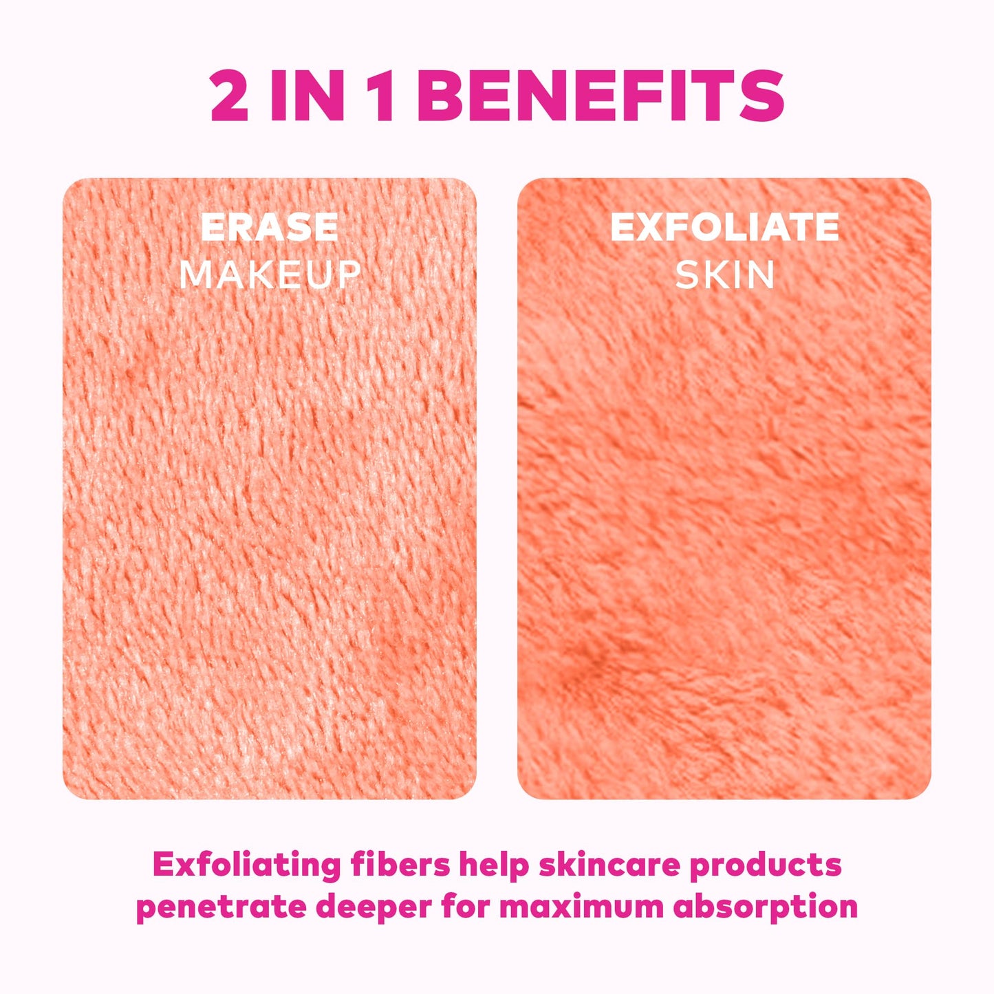 The Original MakeUp Eraser 7-Day Set, Erase All Makeup with Just Water, Including Waterproof Mascara, Eyeliner, Foundation, Lipstick, Sunscreen, and More! Farmers Market 7ct