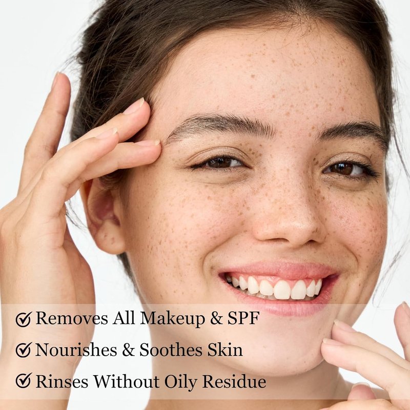 Makeup Melting Cleansing Balm - Waterproof Makeup Remover with Ceramides & Hyaluronic Acid | 3.5 fl oz