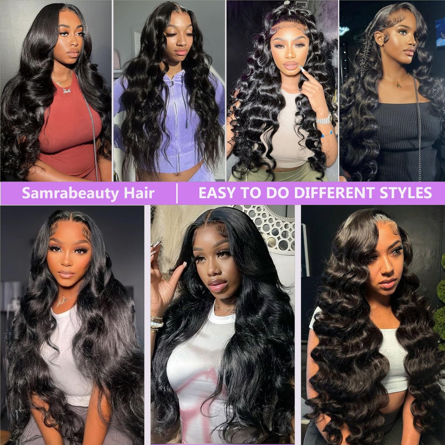 22 Inch Body Wave Lace Front Wig - 200 Density Human Hair, HD Lace, Pre-Plucked Frontal with Baby Hair